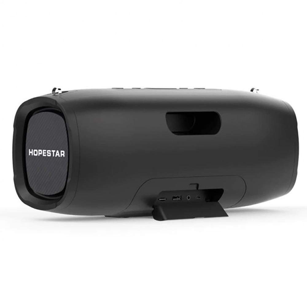 Колонка портативная Bluetooth Hopestar A6 Party Black - фото 2