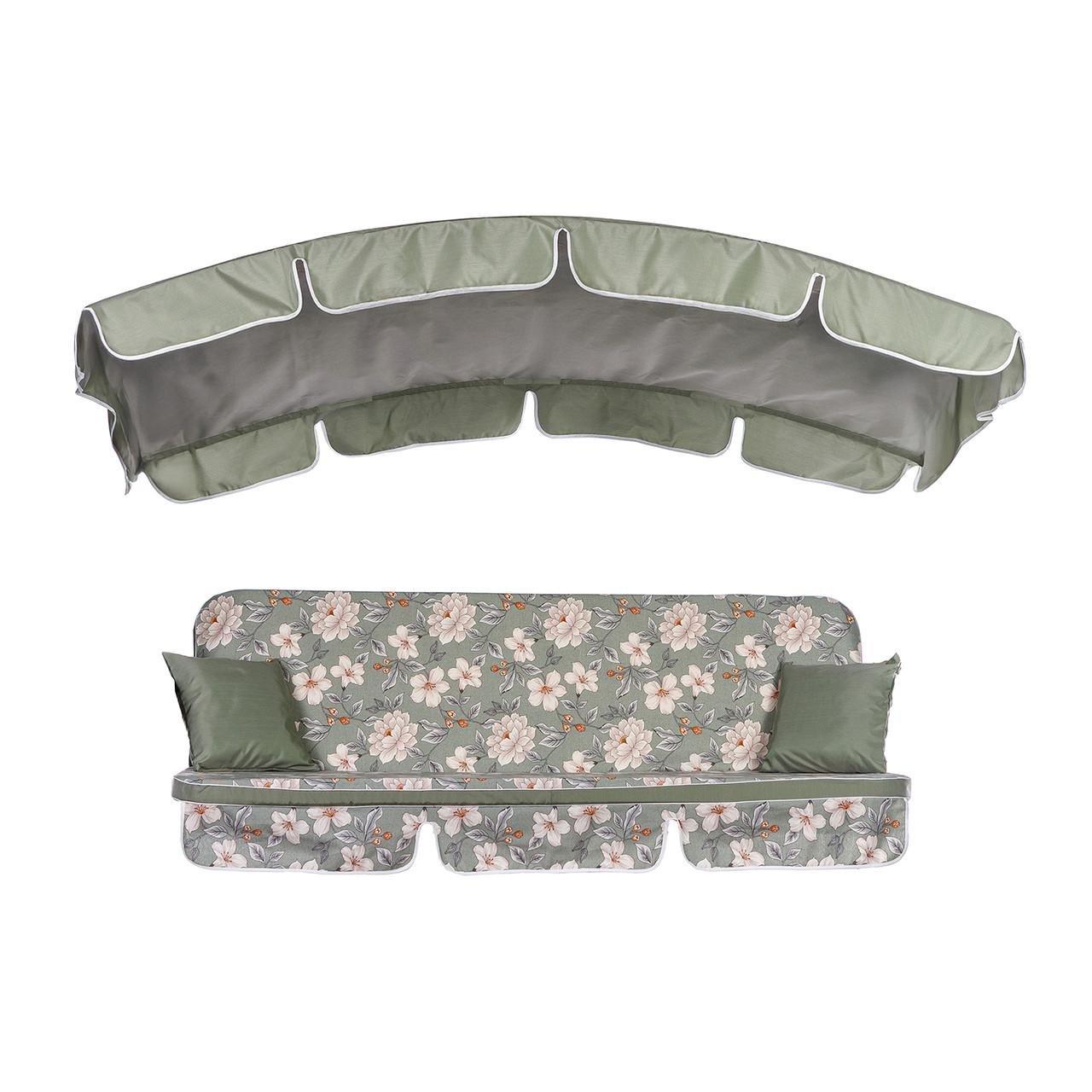 Комплект к качелям Ost-Fran DELI ткань лонета Moet/631/414 180x106x6 см (3933)