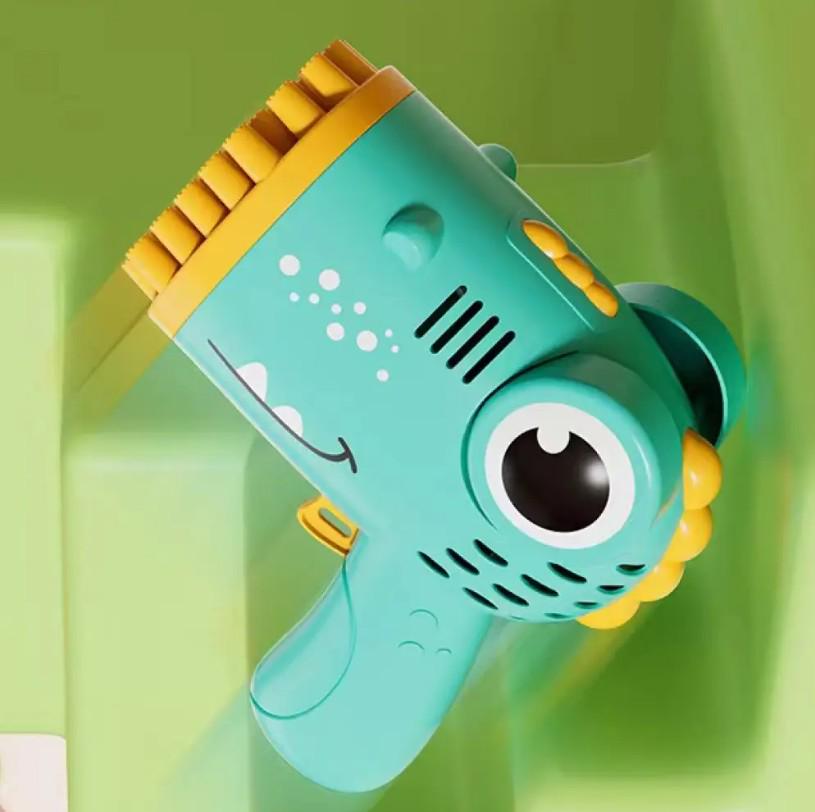 Генератор-пістолет мильних бульбашок Bubble Blaster на батарейках Блакитний (259) - фото 5 Генератор-пістолет мильних бульбашок Bubble Blaster на батарейках Блакитний (259) - фото 5