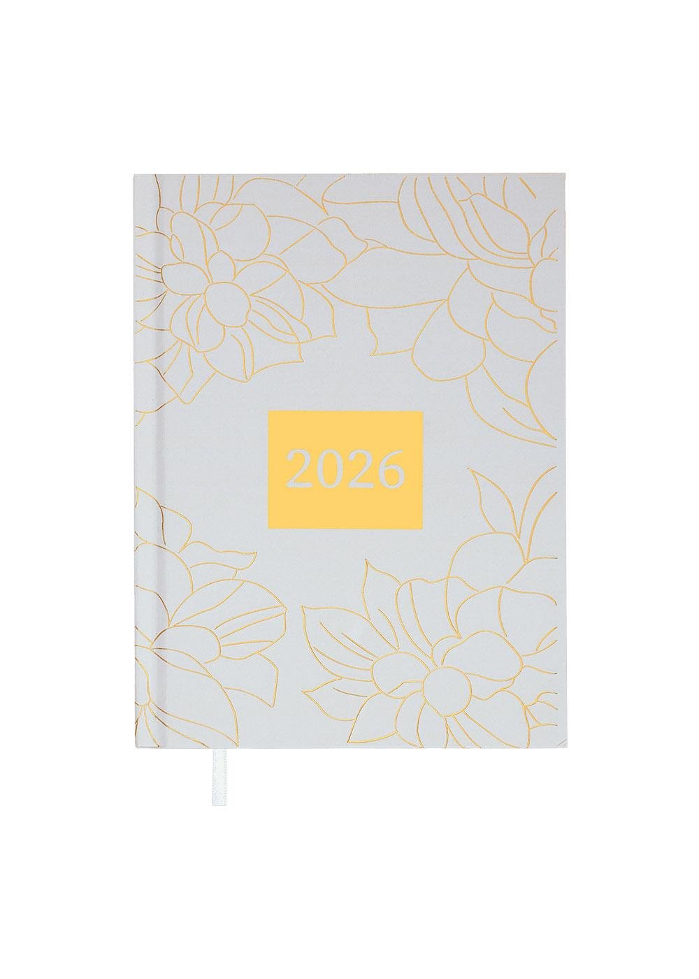 Ежедневник Buromax 2026 FANTASTIC А5 датированный Белый (BM.21161-12)