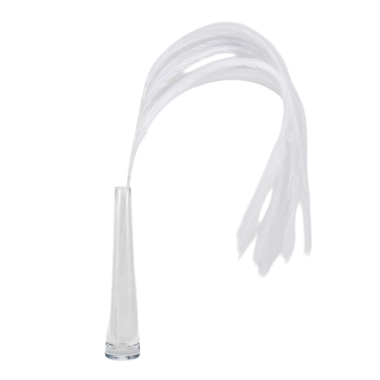 Ветка декоративная с перьями пластиковая 116 см Белый (150-81-2010-154) Ветка декоративная с перьями пластиковая 116 см Белый (150-81-2010-154)