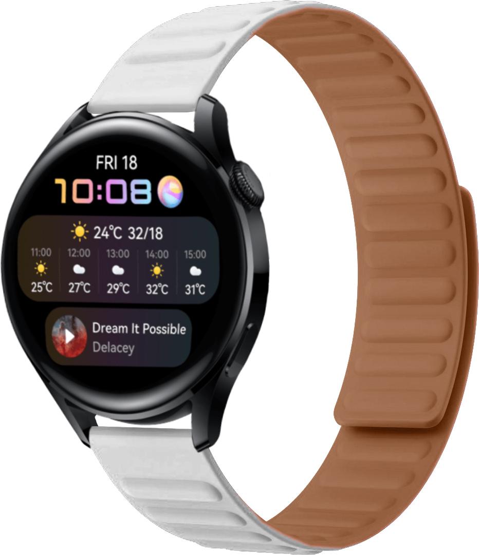 Ремешок Magneter для Huawei Watch 3 White (26646-29)