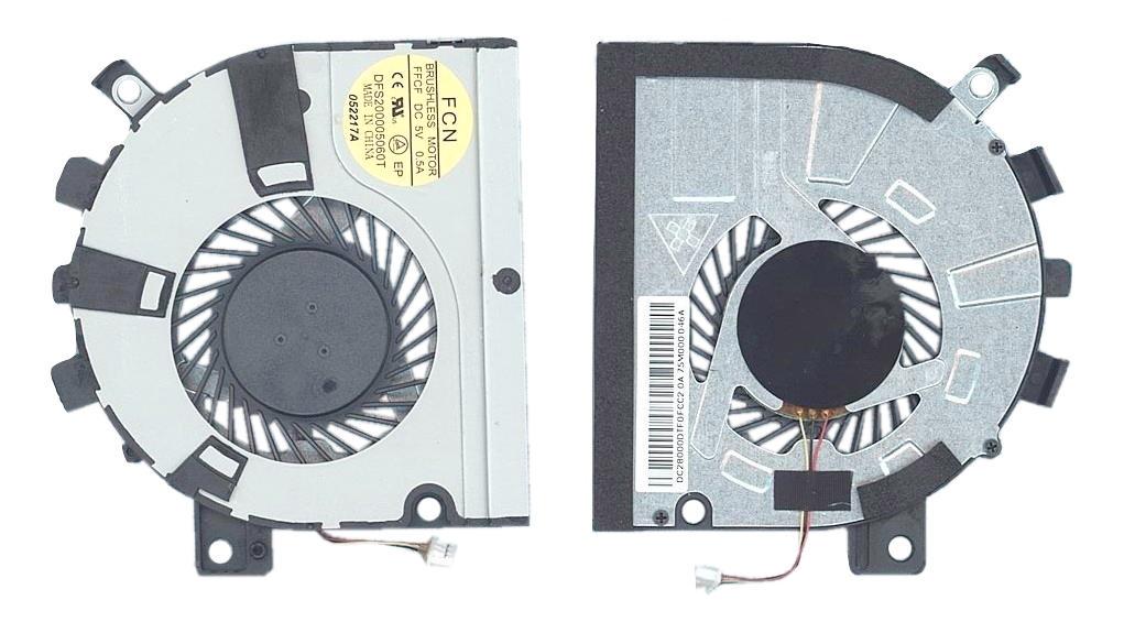 Кулер для ноутбука Toshiba Satellite E45-B/E45T-B VER-3 5V 0.5A 3-pin FCN