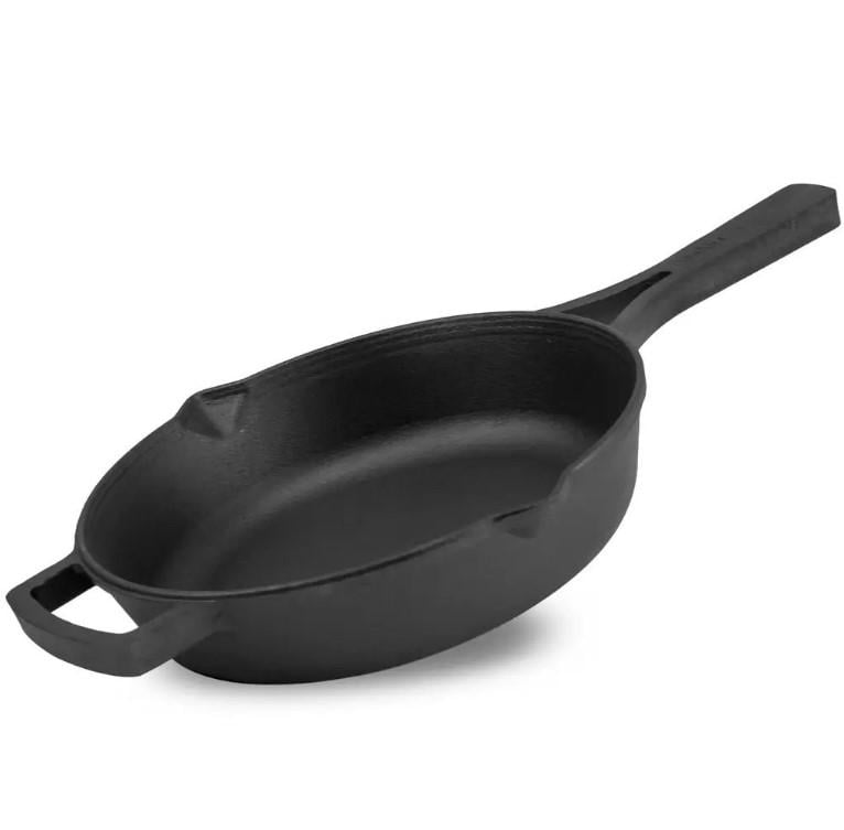 Сковорода чугунная Brizoll с литой ручкой 26 см (d407a8b2)