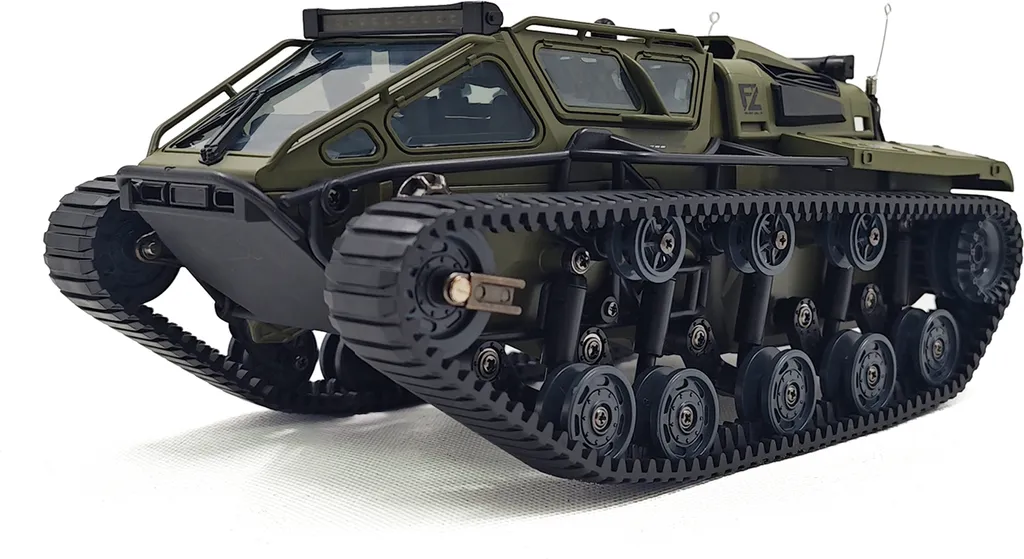Машинка на радиоуправлении Гусеничный вездеход Ripsaw EV3-F4 Green (8uy-ghw-cym) - фото 1 Машинка на радиоуправлении Гусеничный вездеход Ripsaw EV3-F4 Green (8uy-ghw-cym) - фото 1