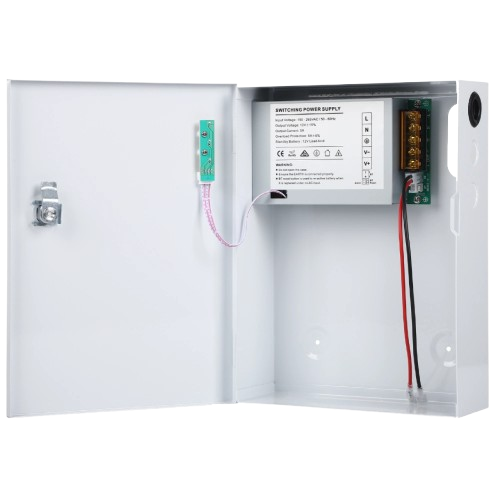 Источник бесперебойного питания PSU-1205/M 12V 5А с поддержкой акумулятора GEL/AGM 7 Ah (38310227)