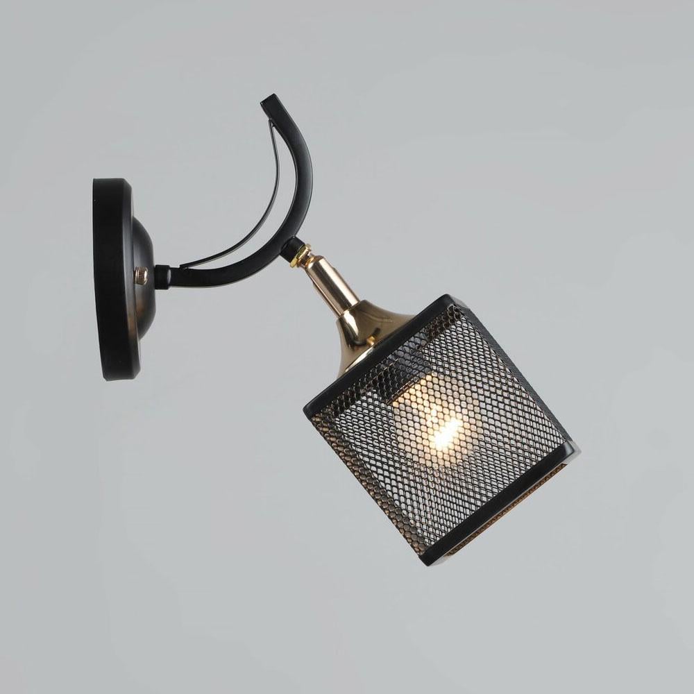 Бра Lighthouse SRS-19540/1W BK+FGD Черный/Золотой (112154)