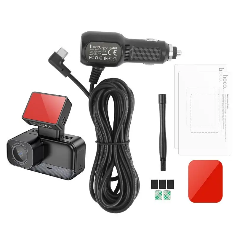 Видеорегистратор Hoco DV10 Mini Screen Dashcam Black - фото 6 Видеорегистратор Hoco DV10 Mini Screen Dashcam Black - фото 6
