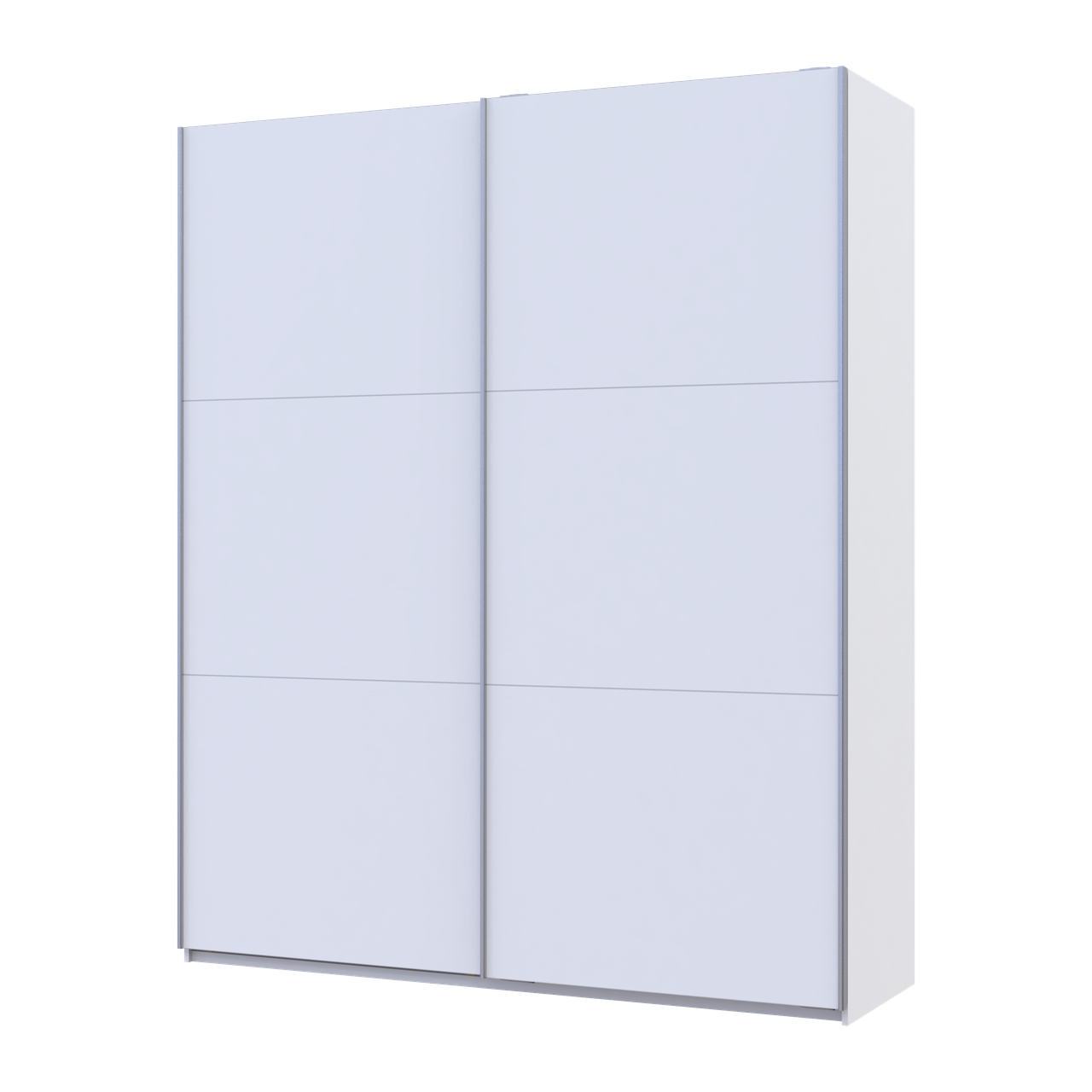 Шкаф-купе Doros G-Caiser 2 3 части ДСП 200х60х240 см Белый/Белый (42005227)