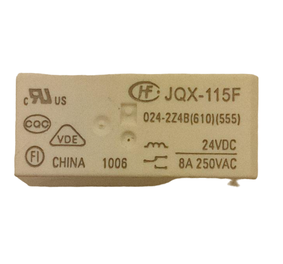 Реле JQX-115F-024-2Z4B 8A 24VDC (12884)