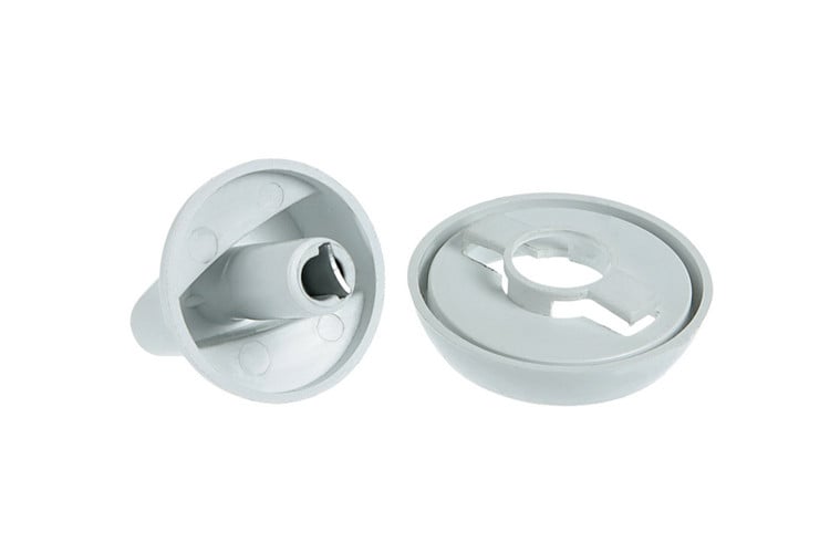 Ручка регулировки для газовой плиты Nord (нового образца) Белый - фото 2