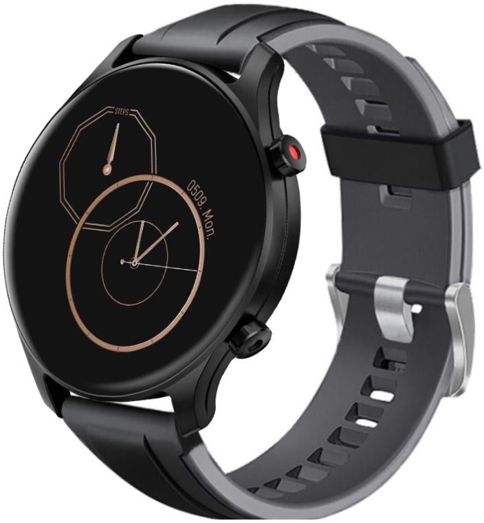 Ремешок Coholl для Haylou LS04 RS3 Black Grey (26315-53)