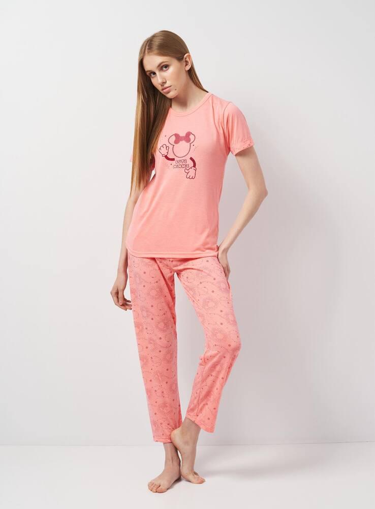 Пижама Lindros 17153x37 женская ХL Розовый