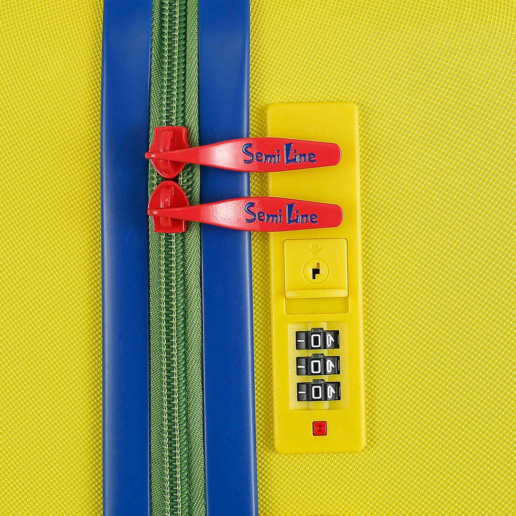 Валіза SEMI LINE 20" Yellow (T5929-1) - фото 7 Валіза SEMI LINE 20" Yellow (T5929-1) - фото 7