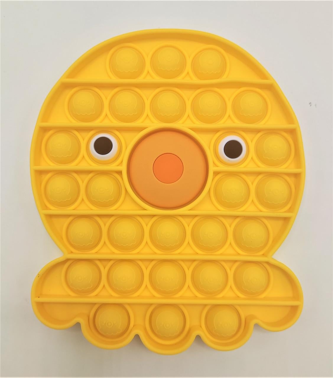 Игрушка-антистресс Pop-it QL040069 осьминог Желтый