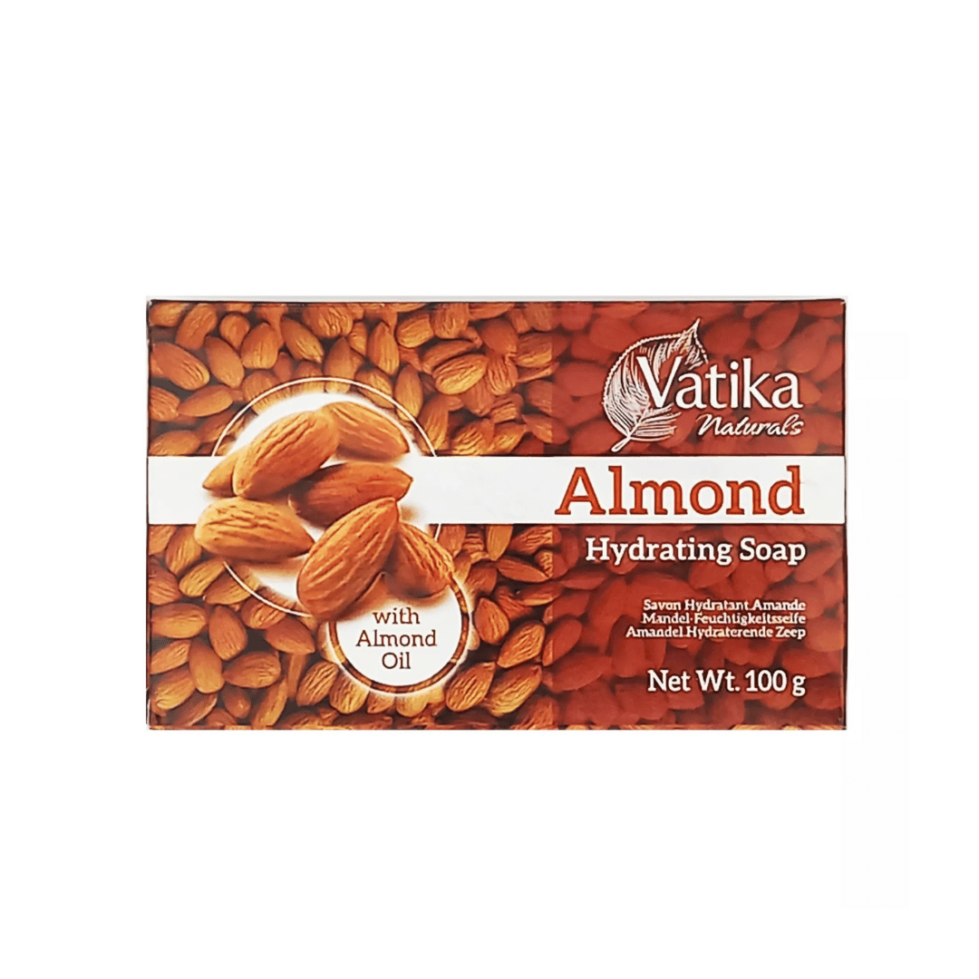 Мило зволожуюче Vatika Dabur мигдальне 100 г (5022496019873)