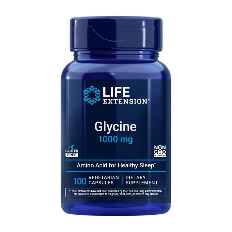 Глицин Life Extension Glycine 1000 мг 100 капс.