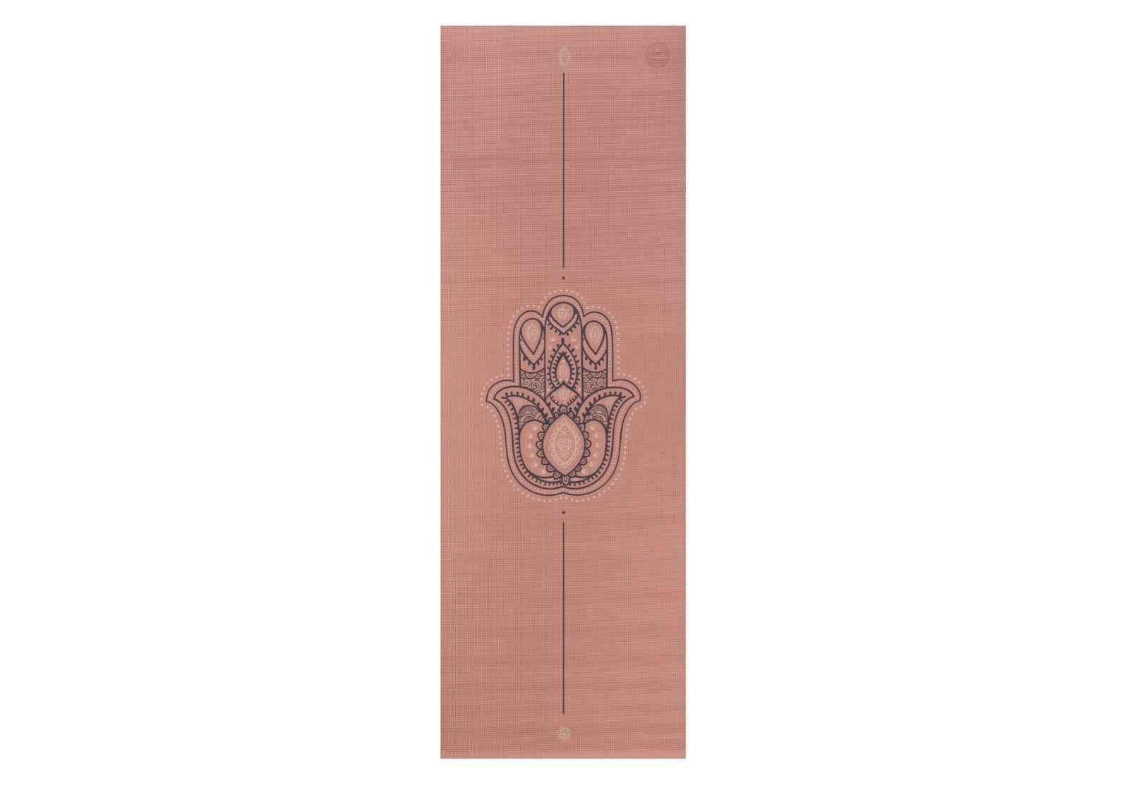Коврик для йоги Bodhi Leela Hamsa 183x60x0,45 см Rose Tan (896rthh)