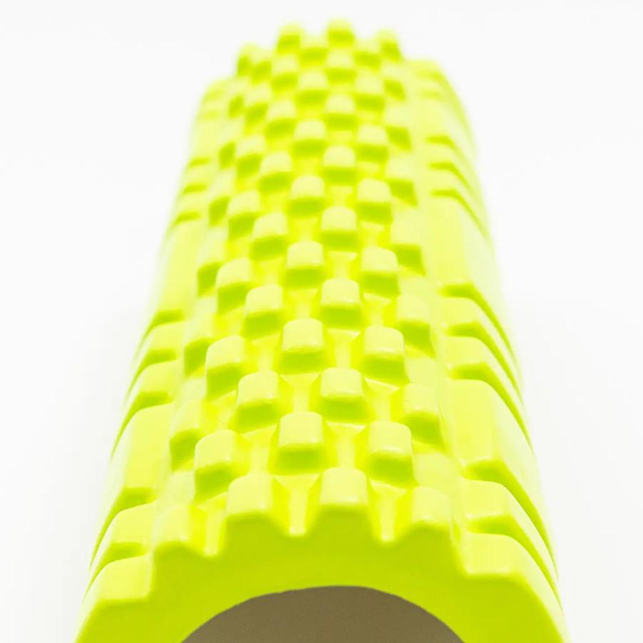 Масажний ролик EVA з шипами 29,5х7,5 см Зелений (607-1) - фото 2 Масажний ролик EVA з шипами 29,5х7,5 см Зелений (607-1) - фото 2