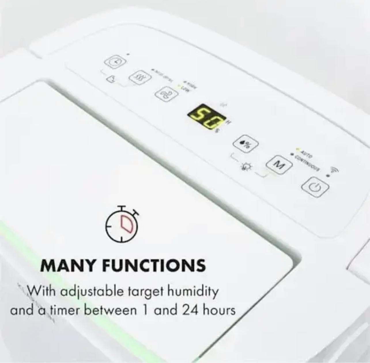 Осушувач повітря Klarstein DryFy Connect 40 WiFi компресія 40 л 35-45 м2 - фото 7 Осушувач повітря Klarstein DryFy Connect 40 WiFi компресія 40 л 35-45 м2 - фото 7