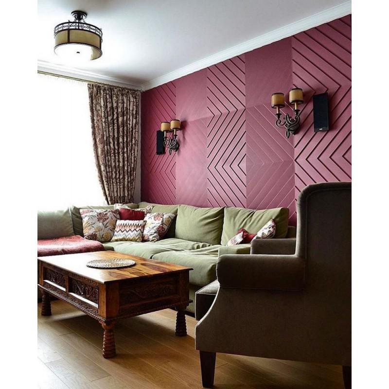 Панель гипсовая 3D Ламберт 500х500 мм - фото 4