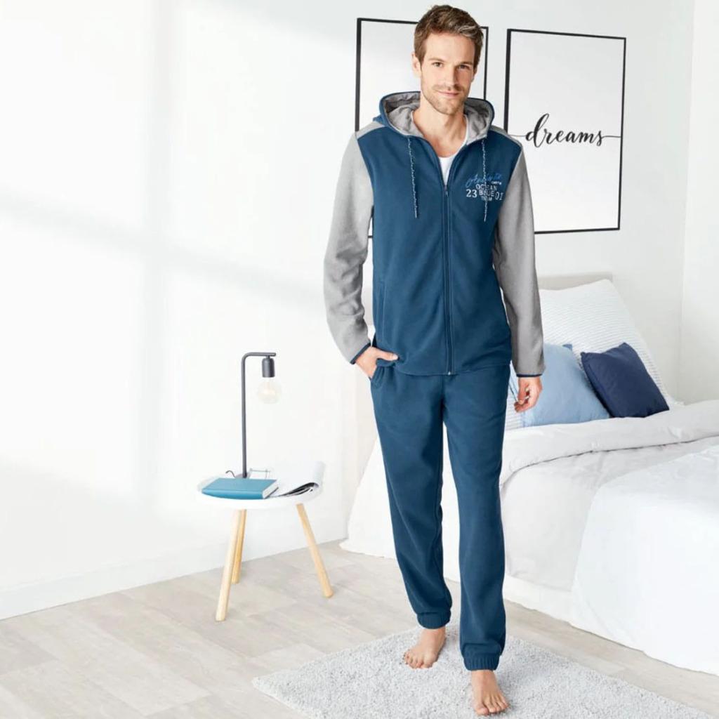 Костюм мужской флисовый Livergy M Синий (PI0020M055)