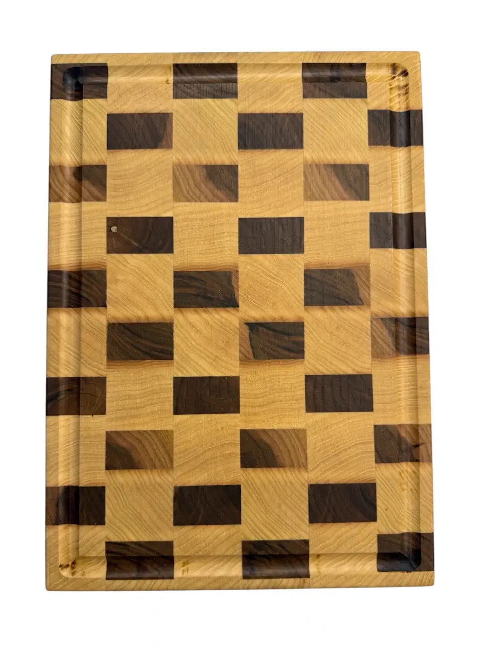 Дошка обробна Gorillas BBQ DS54 ясен/горіх 320х230х40 мм (27722402)