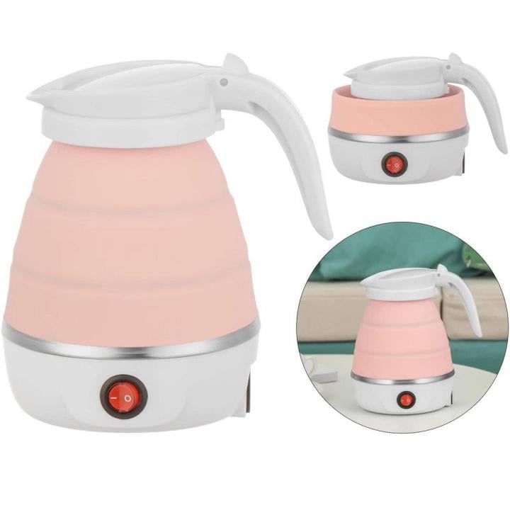 Электрочайник складной Travel Folding 600 мл Розовый - фото 7 Электрочайник складной Travel Folding 600 мл Розовый - фото 7
