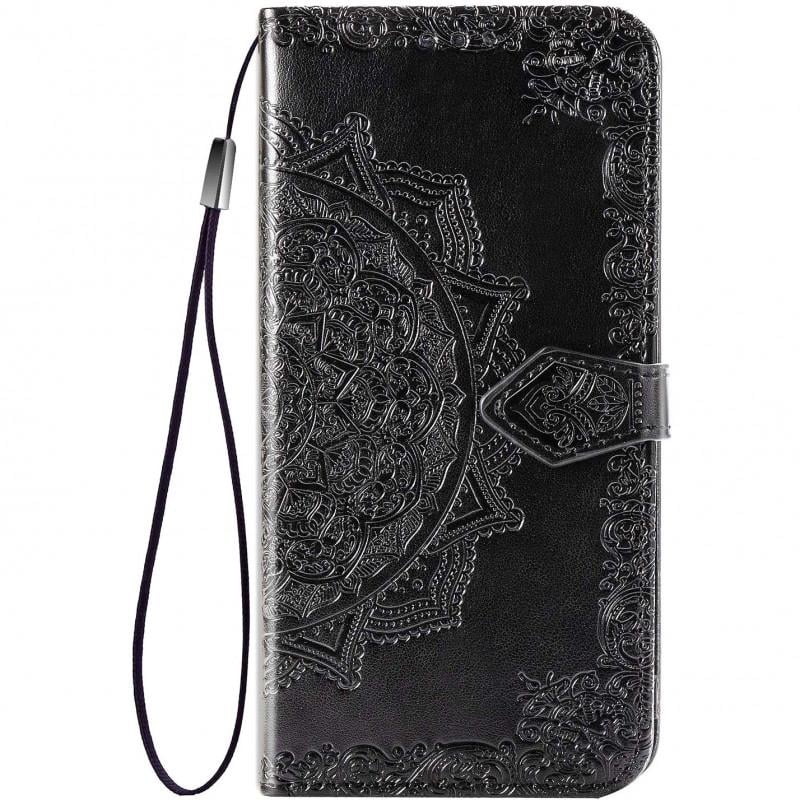 Протиударний Чохол-книжка шкіряний з візитницею Art Case для смартфона  ZTE Blade A7s (2020) Черный