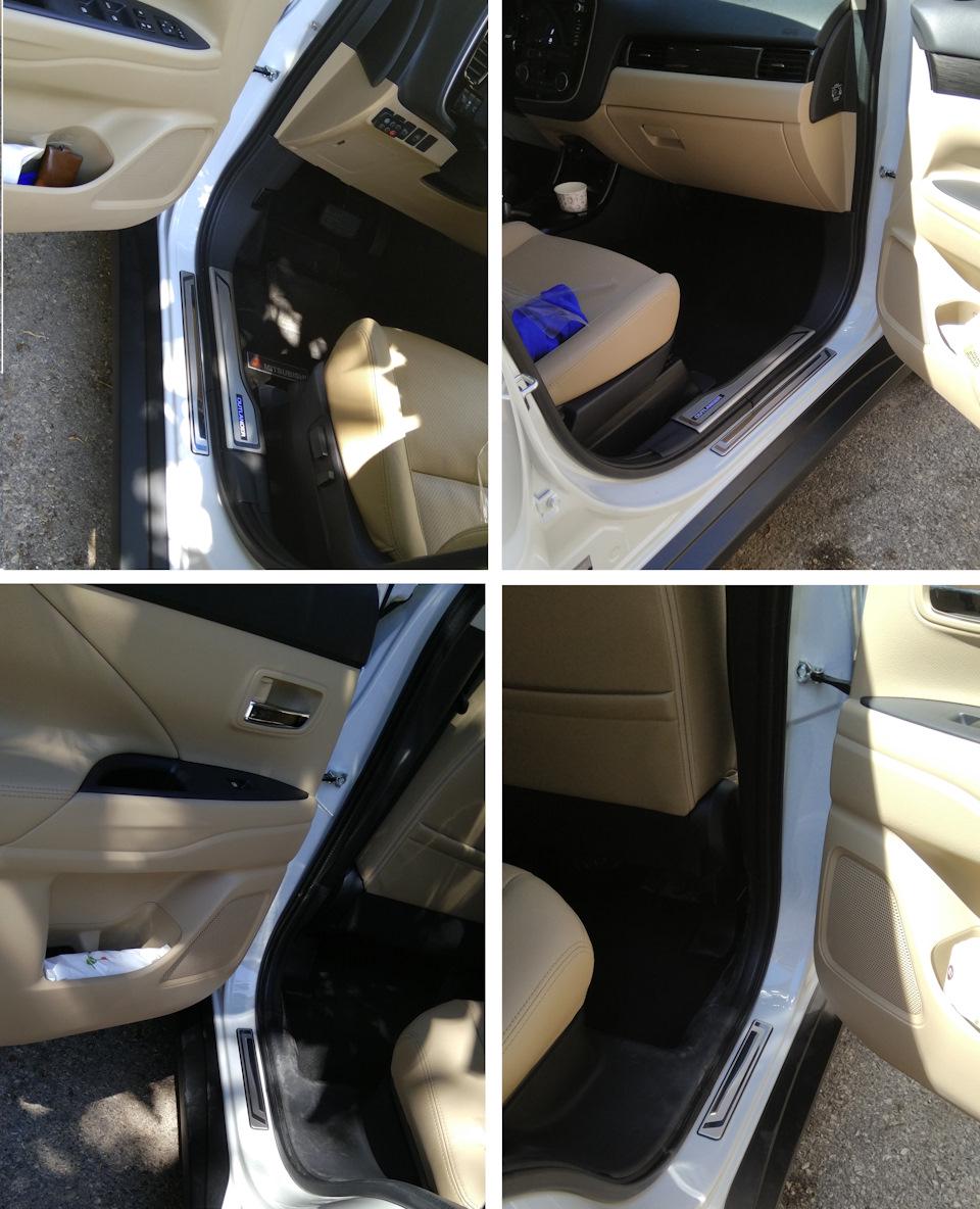 Накладки на пороги LED MZ335052/MZ335052EX Mitsubishi Outlander 3 6 шт. (27504001) - фото 9