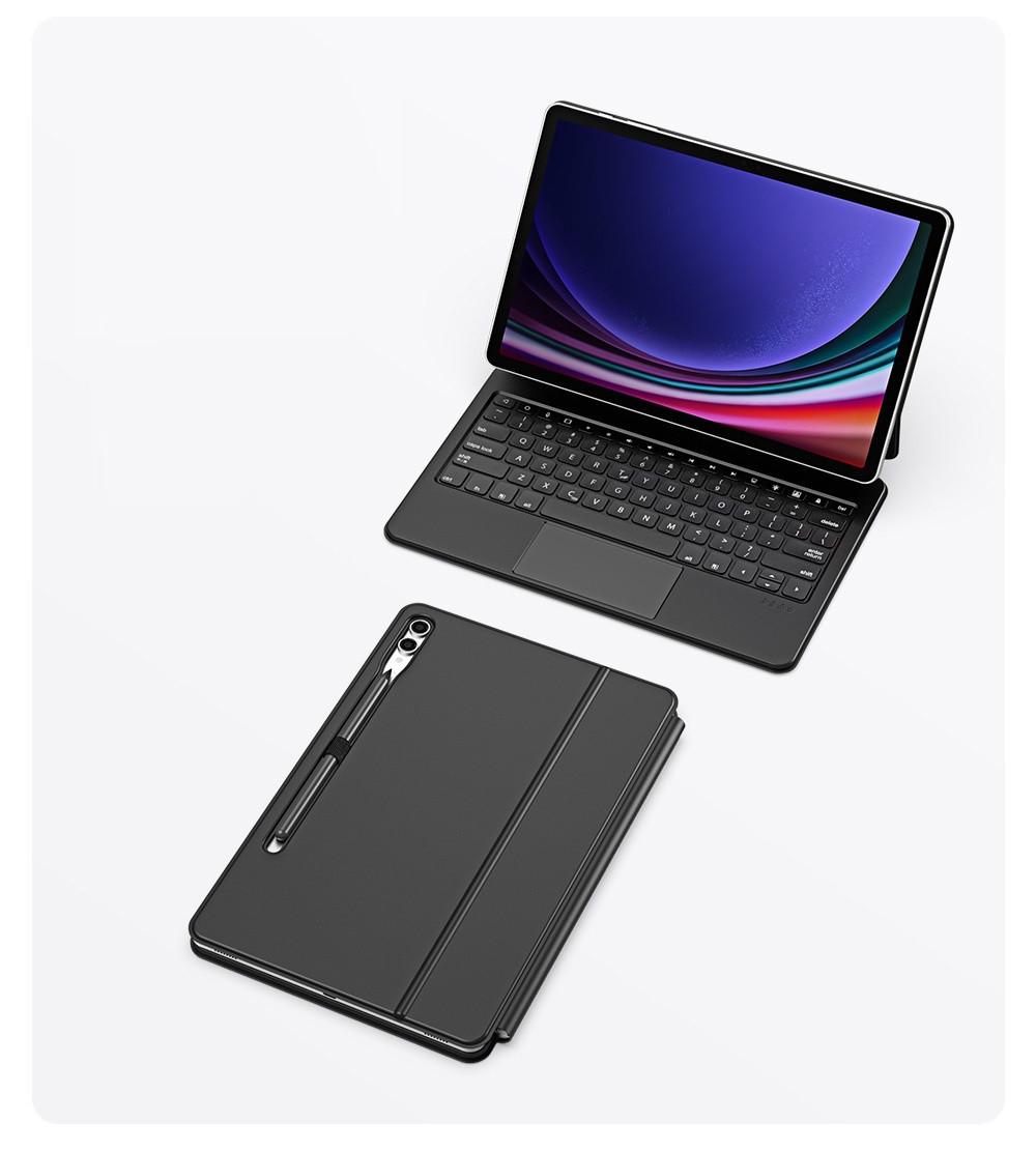 Чехол-клавиатура Dux Ducis Magnetic Bluetooth 5.2 Touchpad Samsung Galaxy Tab S9 Plus/S8 Plus/S7 Plus 12,4" (6934913010402) - фото 4