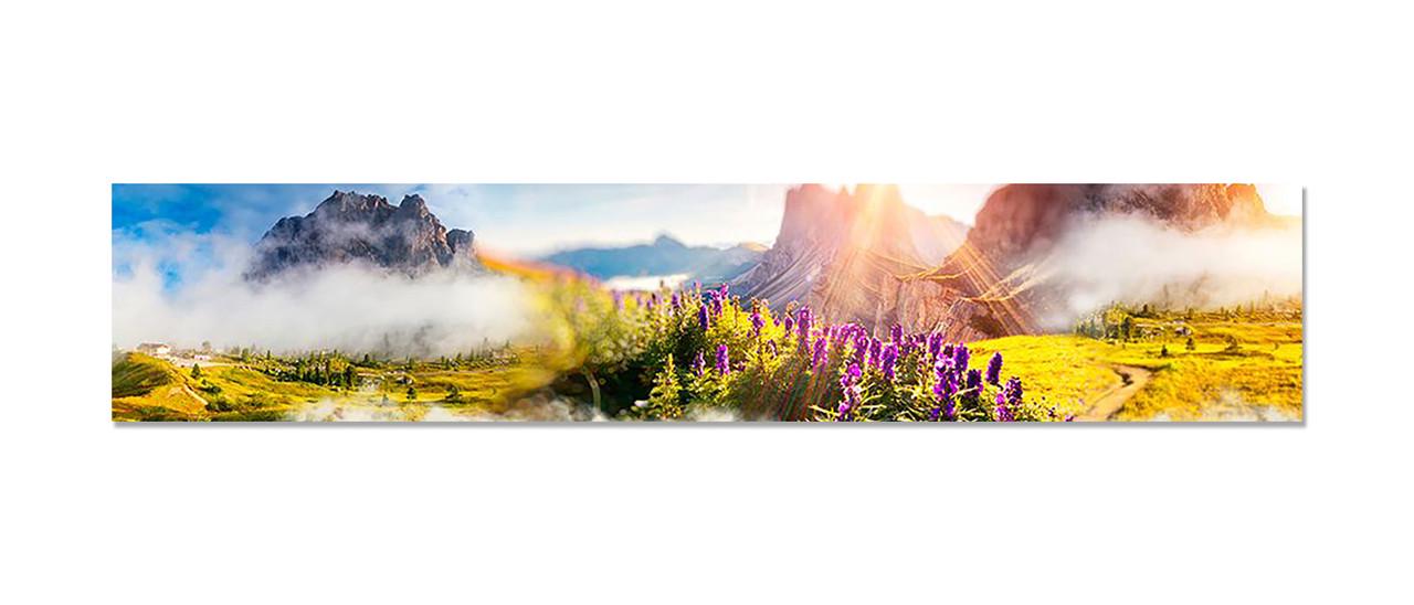 Наклейка виниловая 3D Zatarga Горы в дымке 600х3000 мм (1274514264)