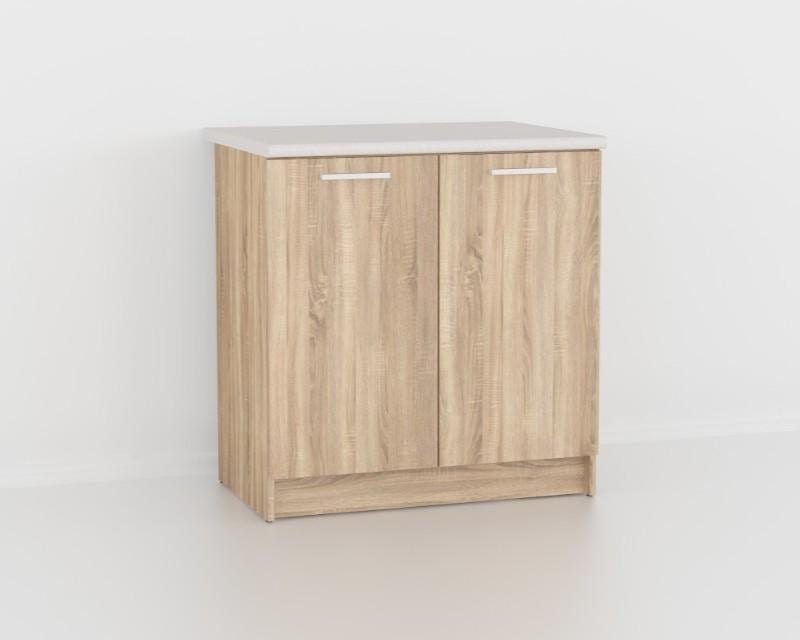 Тумба для кухни Scandi из ДСП 800х824х466 мм Дуб сонома (CN-ST)