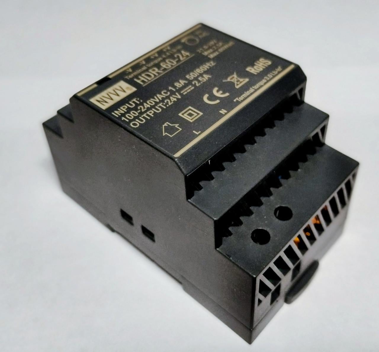 Блок питания на DIN-рейке 60W 24V HDR-60-24 (3480)