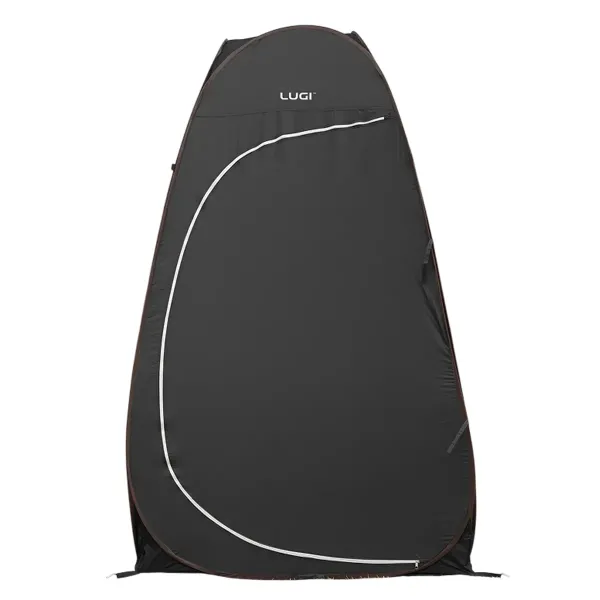 Намет душ-туалет LUGI із автоматичною Pop-Up конструкцією 120х120х190 см Чорний (147-107-LU-015DB)