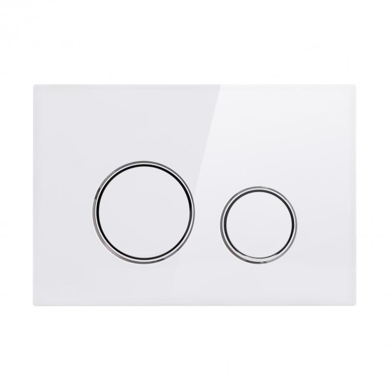 Панель смыва для унитаза Q-tap Nest QT0111M11V1114W