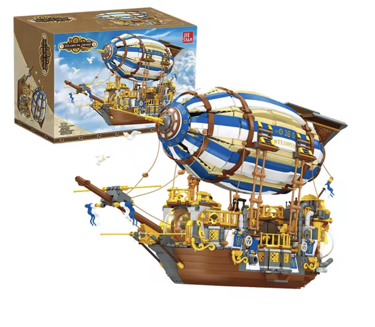 Конструктор Стимпанк Дирижабль 3272 детали (KO-33)