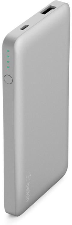 Повербанк Belkin УМБ Pocket Power 5000mAh 2USB 2.4A Silver (F7U019BTSLV)