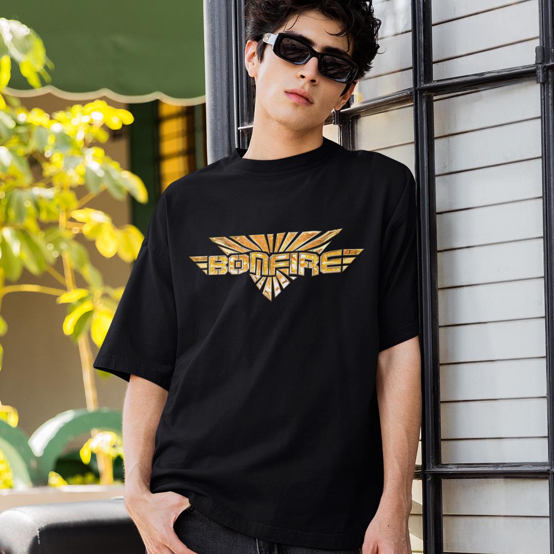 Футболка унисекс Bonfire Logo XL Черный (0000015052)