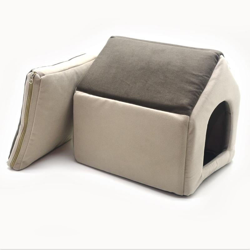 Будиночок для тварин Zoo-hunt Елегант №1 300х330х330 мм Коричневий (40886854) - фото 2 Будиночок для тварин Zoo-hunt Елегант №1 300х330х330 мм Коричневий (40886854) - фото 2