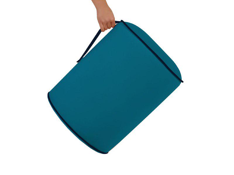 Пуф Round 30х46х30 см Блакитний (Арт.69) - фото 2 Пуф Round 30х46х30 см Блакитний (Арт.69) - фото 2