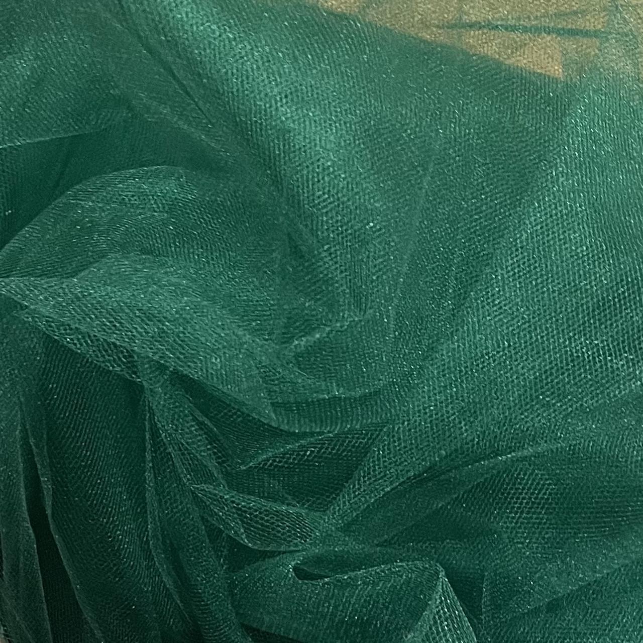 Сетка фатин Kristal Tul №109 Зеленый (24479341) - фото 2 Сетка фатин Kristal Tul №109 Зеленый (24479341) - фото 2