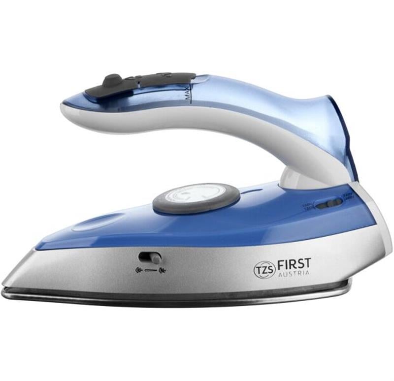Утюг First FA-5640-2 резервуар 60 мл пар 13 г/мин нержавеющая сталь 1100 Вт Синий (623927) - фото 4 Утюг First FA-5640-2 резервуар 60 мл пар 13 г/мин нержавеющая сталь 1100 Вт Синий (623927) - фото 4