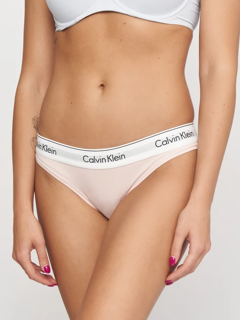 Трусики женские бикини Calvin Klein Modern Cotton L Розовый (2773587379)