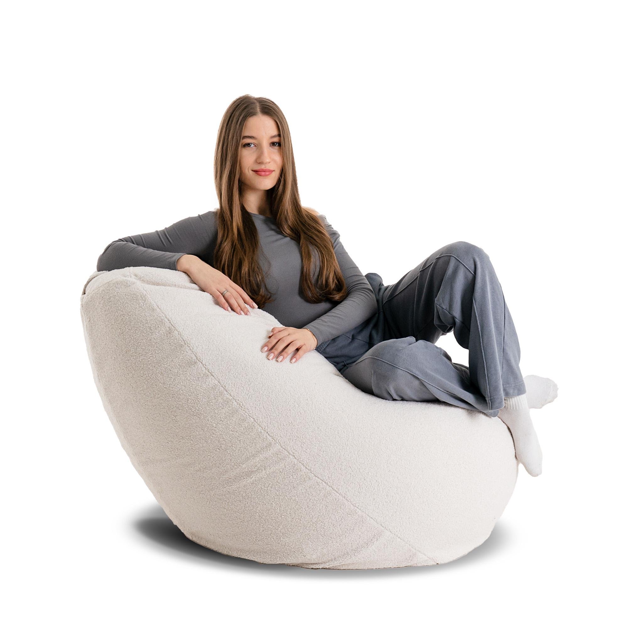 Кремло-груша SanchoBAG Alpaca 01 135x85 см (kmg-alpaca-l-01) - фото 10 Кремло-груша SanchoBAG Alpaca 01 135x85 см (kmg-alpaca-l-01) - фото 10