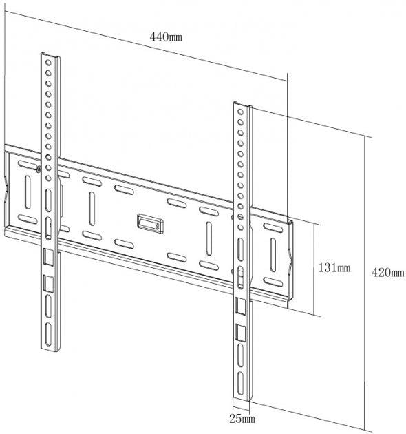 Кронштейн X-Digital Steel SF305 26-55'' 400х400 - фото 2