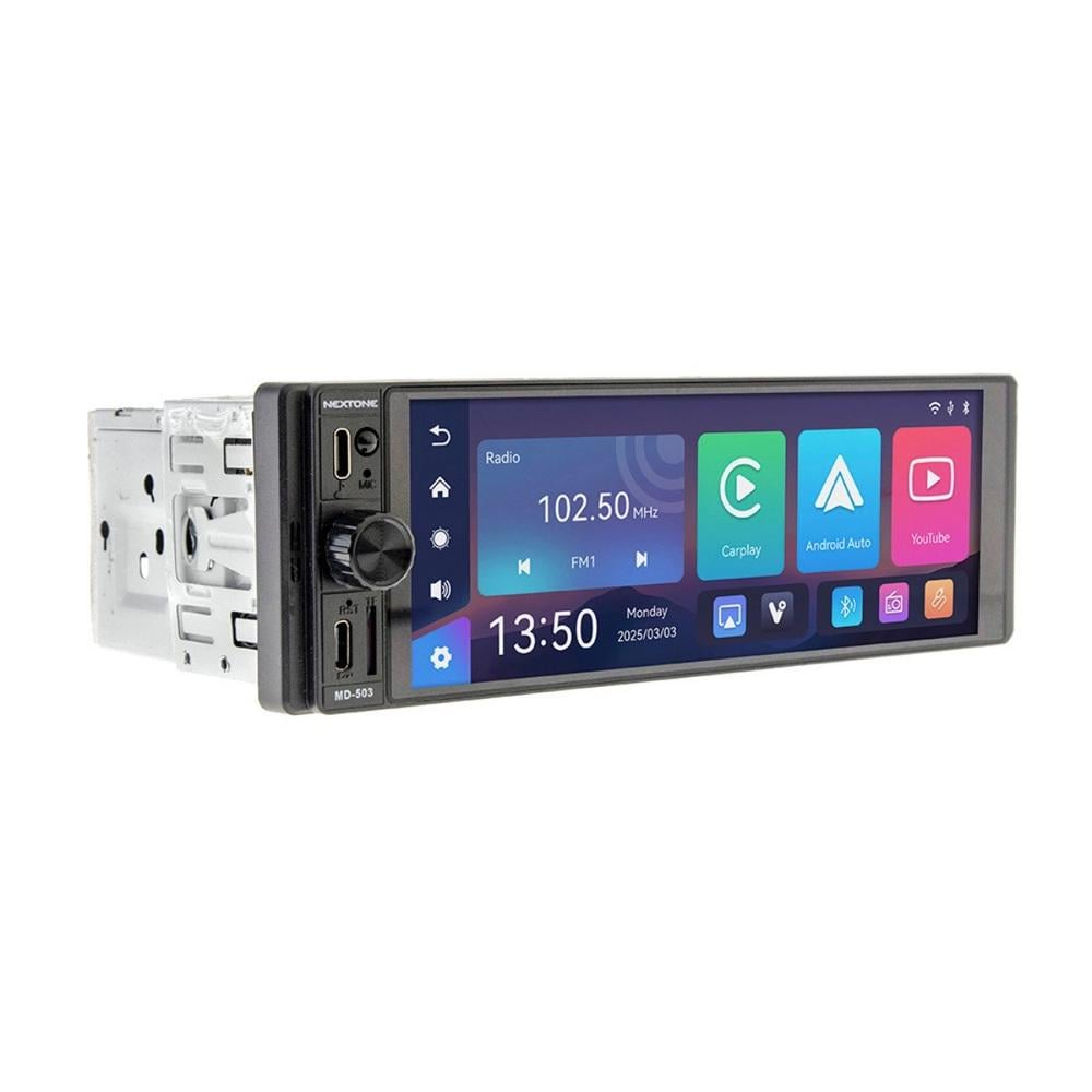 Автомагнитола 1Din Nextone MD-503 CarPlay Android Auto DSP 6,3” (НФ-00009796)