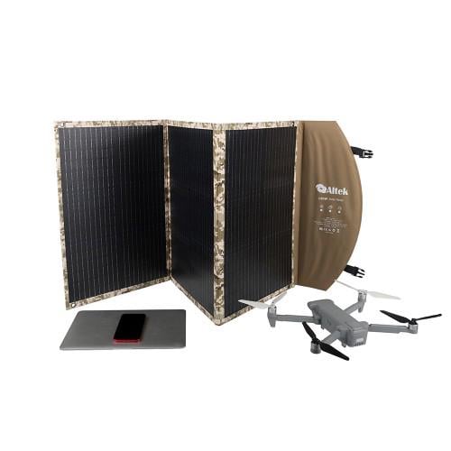 Портативная солнечная панель Altek ALT-120 Millitary - фото 2