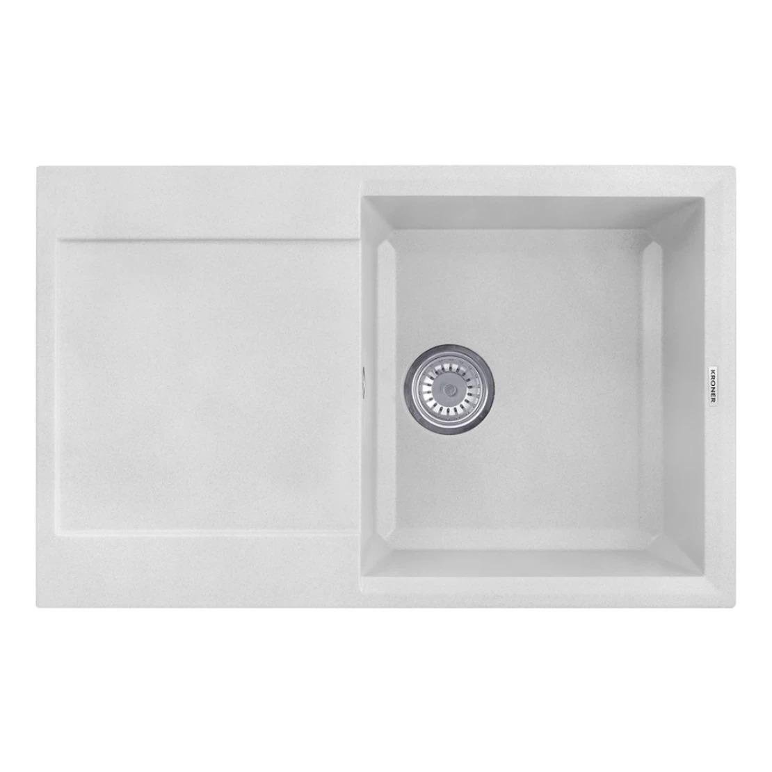 Мийка кухонна Kroner KRP Komposit GRA 7850 (CV031062)