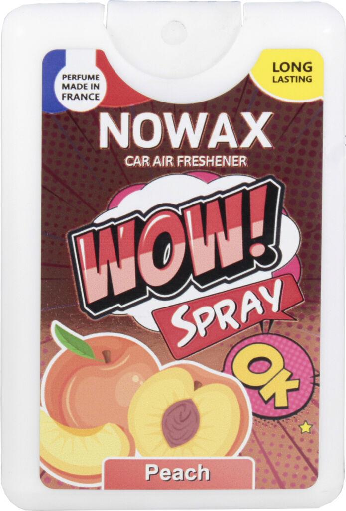 Ароматизатор для авто Nowax Wow Spray Peach спрей 18 мл (0312346)